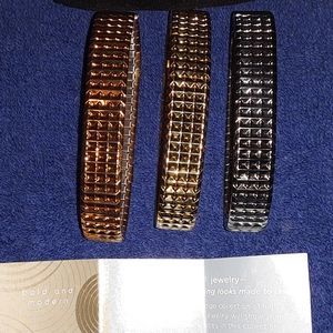 *2 For 12* Three Steel by Design Bracelets